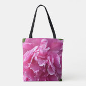 Pink Peony Tote Bag (Achterkant)