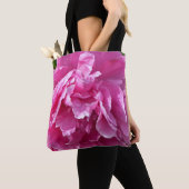 Pink Peony Tote Bag (Dichtbij)