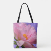 Pink Peony Tote Bag (Achterkant)