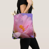 Pink Peony Tote Bag (Dichtbij)