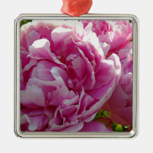 Pink Peony   tuinbouwtuin voor huisdieren Metalen Ornament