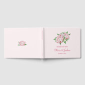 Pink Peony Wedding Gastenboek (Volledig)
