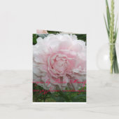 Pink Peony Wedding Invitation (Achterkant)