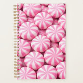 Pink Peppermint Planner Cover (Voorkant)