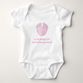 Pink & Perfect: Gepersonaliseerd Bodysuit voor Bab