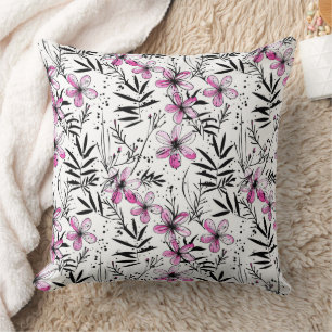Pink Petal Breeze Kussen