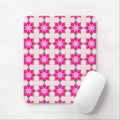 Pink Petal Mosaic pattern Muismat (Met muis)