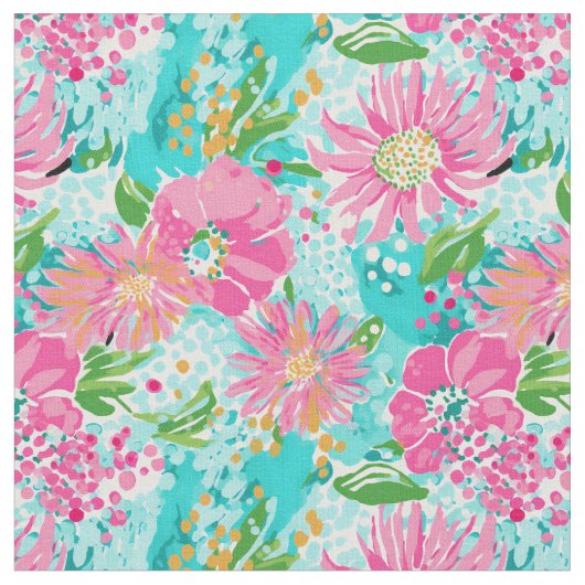 Pink Petal Play Stof (Close Up)