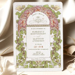 Pink Petunia Vintage Wedding Art Nouveau Mucha Kaart<br><div class="desc">Art Nouveau Vintage trouwuitnodigingen van Alphonse Mucha in een floreel, romantisch en grillig ontwerp. Victoriaans bloei vult klassieke art decofonts aan. Voer je aangepaste gegevens in en je bent klaar. Als u het ontwerp verder wilt wijzigen, klikt u op de blauwe knop "Aanpassen". Hartelijk dank voor uw aandacht voor mijn...</div>