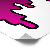 Pink Phase Dripping XBOX Controller Poster (Hoek)