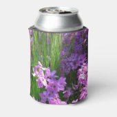 Pink Phlox en Grass Summer Floral Blikjeskoeler (Blikje Achterkant)