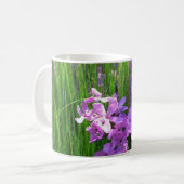 Pink Phlox en Grass Summer Floral Koffiemok (Voorkant links)