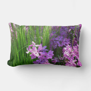 Pink Phlox en Grass Summer Floral Kussen