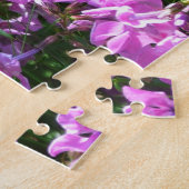 Pink Phlox en Grass Summer Floral Legpuzzel (Zijkant)