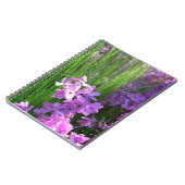 Pink Phlox en Grass Summer Floral Notitieboek (Linkerzijde)