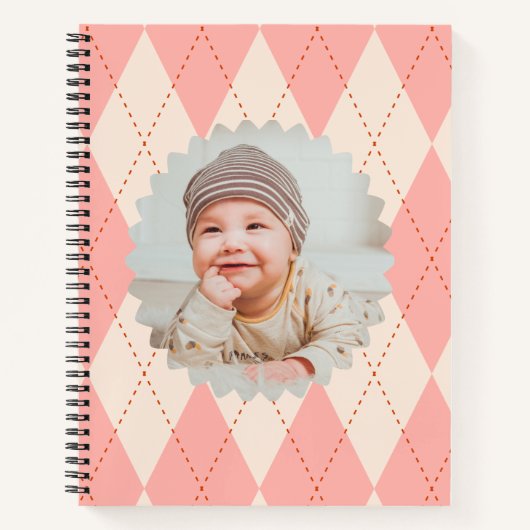 Pink Photo Journal Notitieboek (Voorkant)