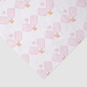 Pink Pickleall Paddle Tissuepapier (Detail)