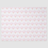 Pink Pickleall Paddle Tissuepapier (Voorkant)