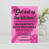 Pink Pickleball Party Sportpeddels Verjaardag Kaart (Staand voorkant)