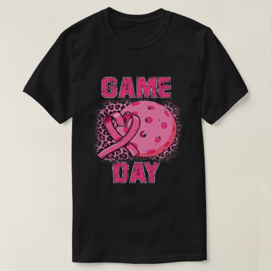 Pink Pickleball S. T-shirt (Design voorkant)