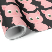PINK PIG CHRISTMAS WRAPPINGPAPIER CADEAUPAPIER (Rol Hoek)