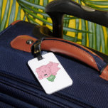 Pink Pig Holding Cash Giving Thumbs Up Bagagelabel<br><div class="desc">Travel in style and attract good fortune with this rich pink pig luggage tag. Featuring a winking cartoon character holding a stack of money and giving a thumbs up, this tag makes your suitcase or bag easy to identify on the carousel. It is a perfect travel accessory for business trips...</div>