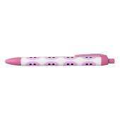 Pink Pig Snout Zwarte Inkt Pen (Bovenkant)