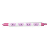 Pink Pig Snout Zwarte Inkt Pen (Voorkant)
