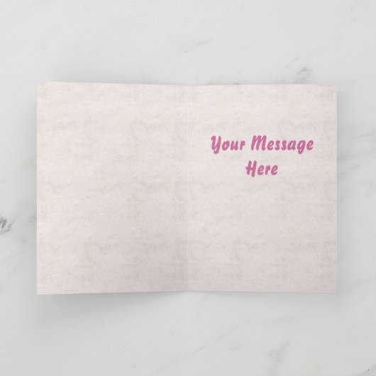 Pink Piggy Kaart (Binnen)