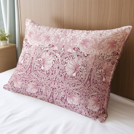 Pink Pimpernel Pattern William Morris Kussensloop