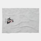 Pink Pin Up Witch Theedoek (Horizontaal)