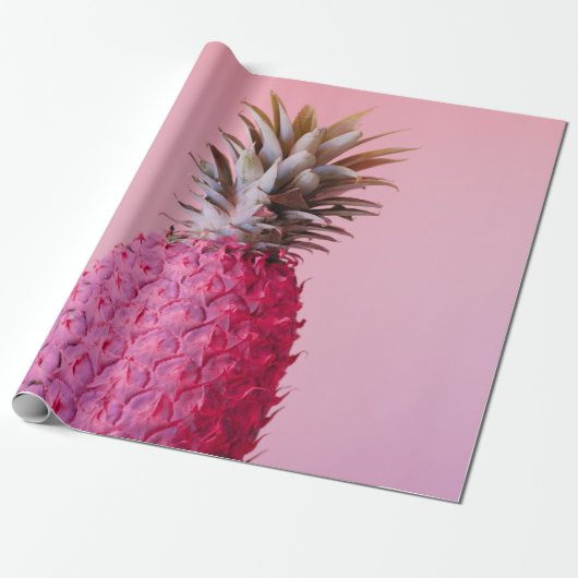 PINK PINEAPPLE CADEAUPAPIER (Uitgerold)