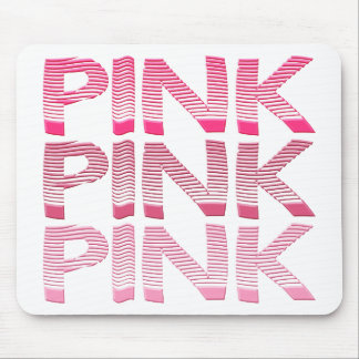PINK PINK PINK Mouse Mat Mousepad Muismat