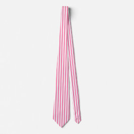 Pink Pinstripe Tie Stropdas
