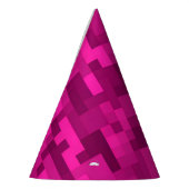 Pink Pixel Party Pet Feesthoedjes (Links)