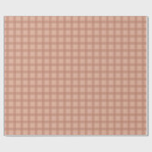 Pink Plaid  Cadeaupapier (Vlak)