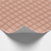 Pink Plaid  Cadeaupapier (Hoek)