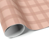 Pink Plaid  Cadeaupapier (Rol Hoek)