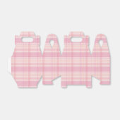 Pink Plaid Party Favoriet Box – Stijlvolle Gift Bo Bedankdoosjes (Uitgevouwen)
