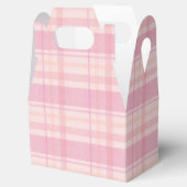 Pink Plaid Party Favoriet Box – Stijlvolle Gift Bo Bedankdoosjes (Geopend)