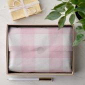 Pink Plaid  Tissuepapier (Geschenk)