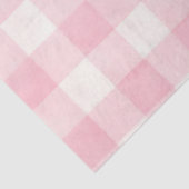 Pink Plaid  Tissuepapier (Detail)