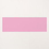 Pink Plain Elegant Yogamat (Achterkant (horizontaal))