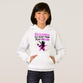 PINK PLAY VOETBAL GEPERSONALISEERDE HOODIE (Voorkant volledig)