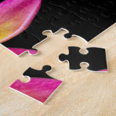  Pink Plumeria Floral Foto Legpuzzel (Zijkant)