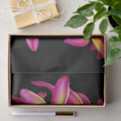  Pink Plumeria Floral Foto Tissuepapier (Geschenk)