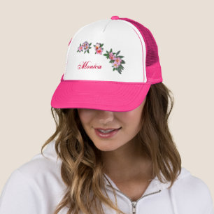 Pink Plumeria Trucker Pet