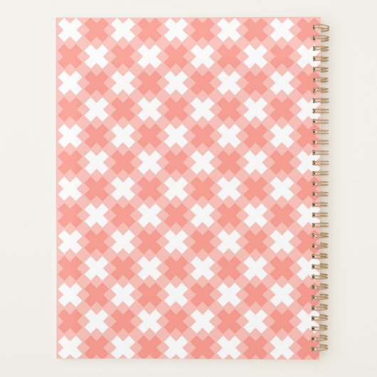 Pink Plus Pattern Planner (Achterkant)