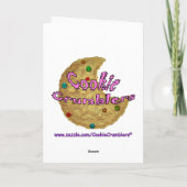 Pink Polk-a-dot Poedel Moederdag Kaart (Achterkant)