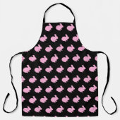 Pink Polka Dot Bunny Rabbit Schort (Voorkant)